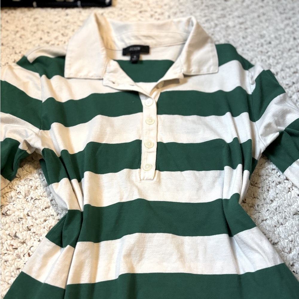 Striped Button Up Long Sleeve